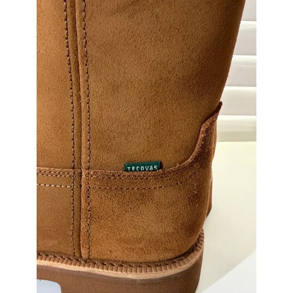 Tecovas The Rugged Roper Cowboy Boots Men's Size 11 D Cashew Roughout Leather